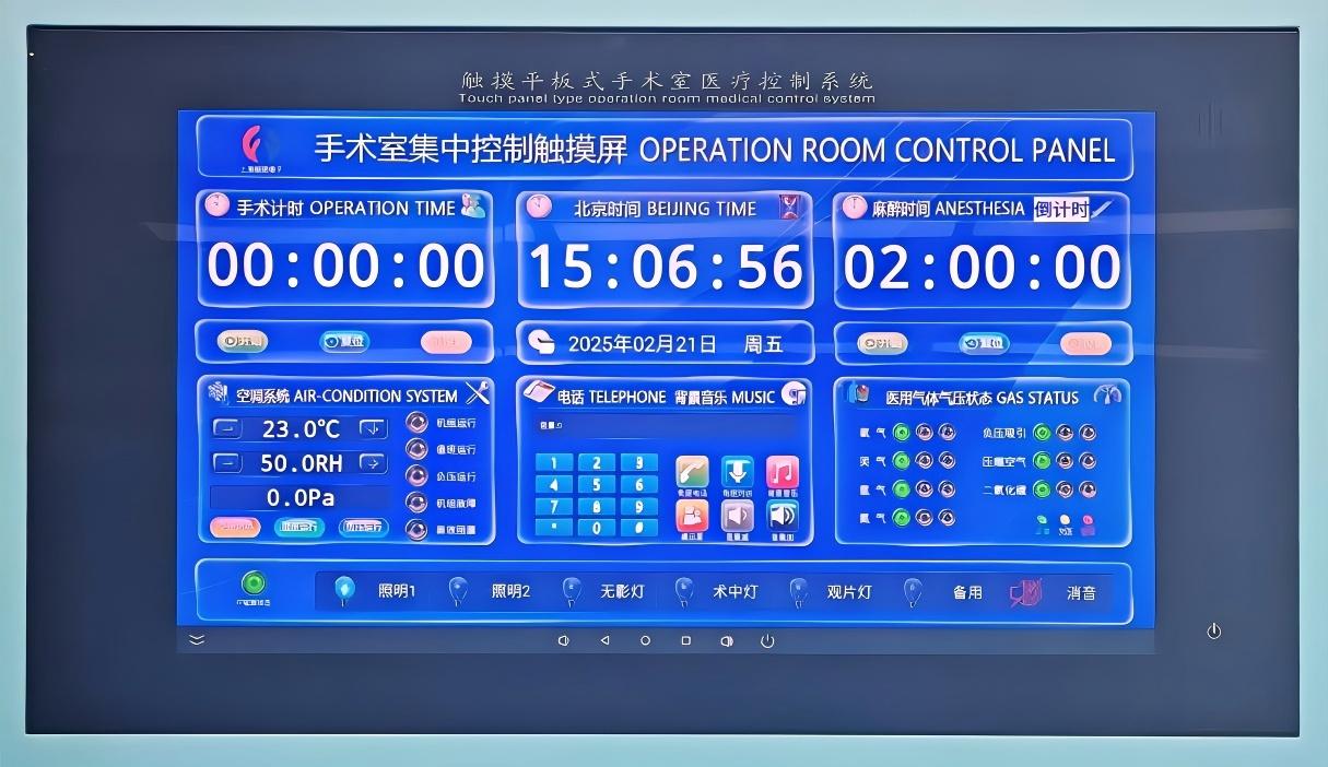 Operating Room Control Panel