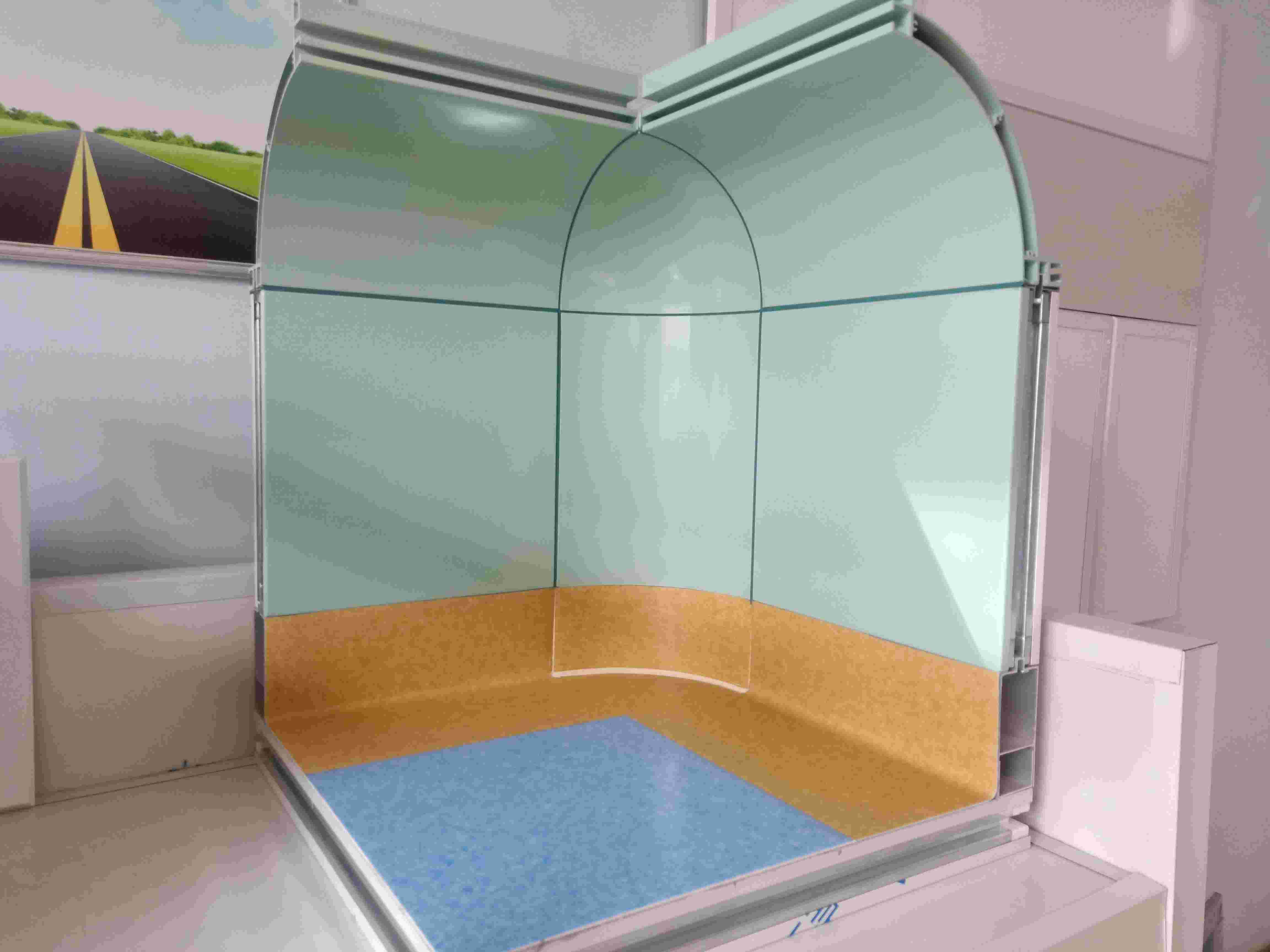 Modular Electrolytic Steel Panel For Operating Room