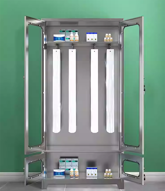Built-in Stainless Steel Catheter Cabinet
