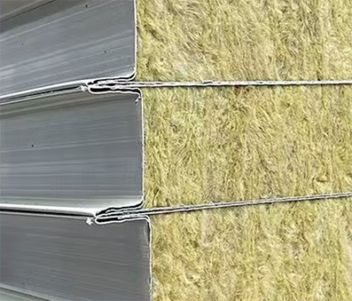 Mechanical Mineral Wool Wall Panel