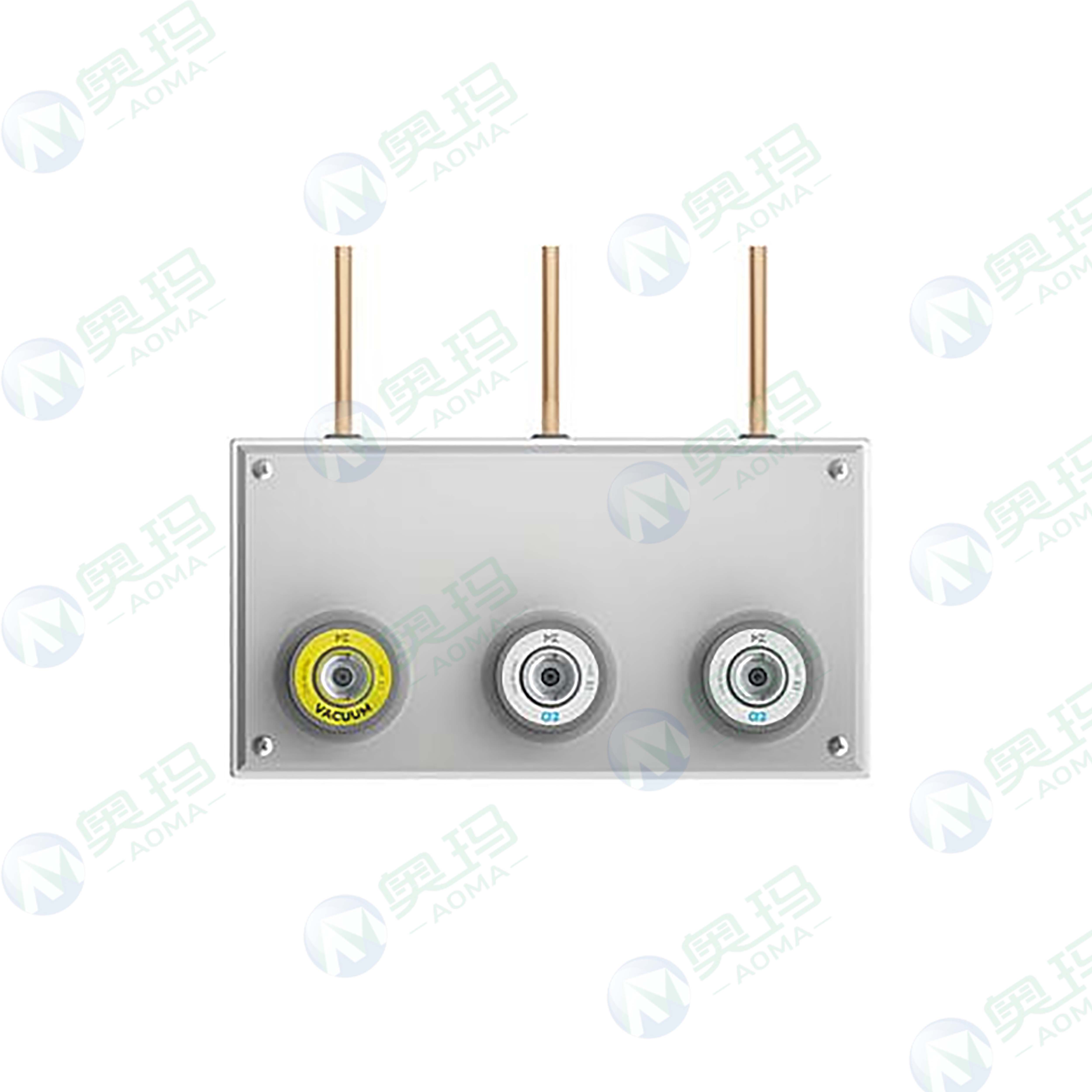 Modular Cabinet For Medical Gas Supply With Several Terminals