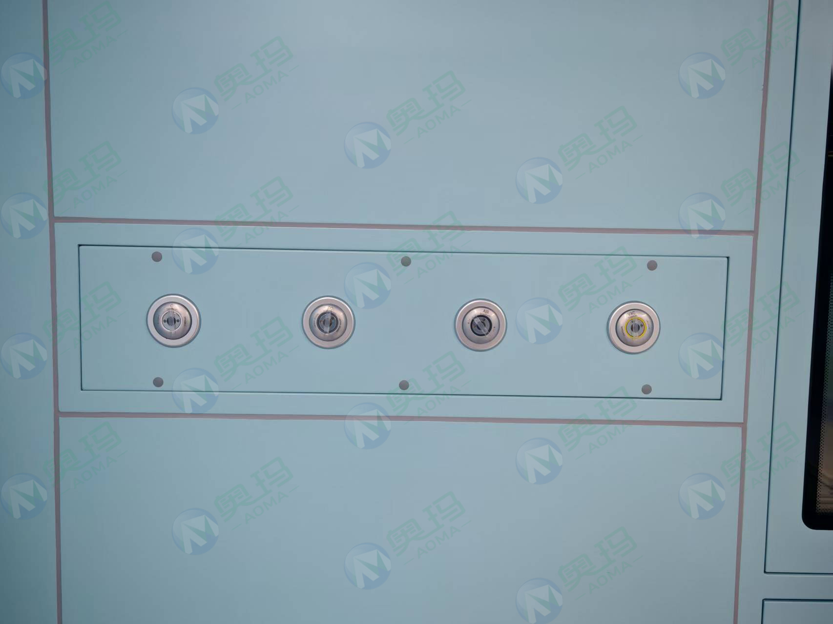 Stainless Steel Medical Gas Terminal Cabinet