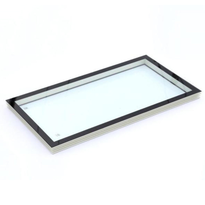 Double layer insulated window for clean rooms