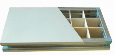 Handmade Sandwich Panel Made of Hollow Glass Magnesium