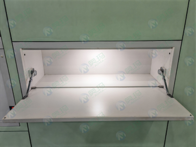 Built-in medical desk