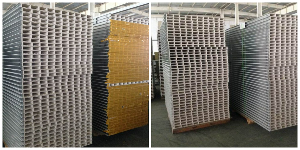 Mechanism Hollow Glass Magnesium Color Steel Plate Mechanism Hollow Glass Magnesium Color Steel Plate