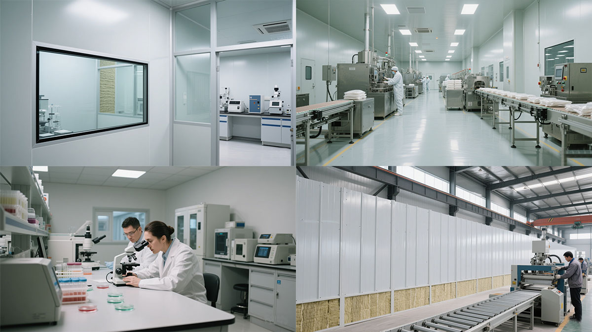 Magnesite-Basalt Sandwich Panel Magnesite-Basalt Sandwich Panel