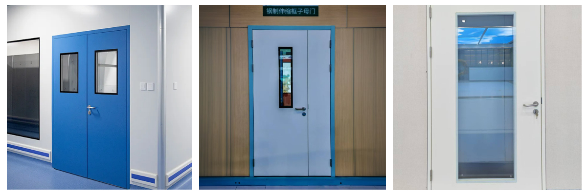 Steel doors for clean rooms Steel doors for clean rooms