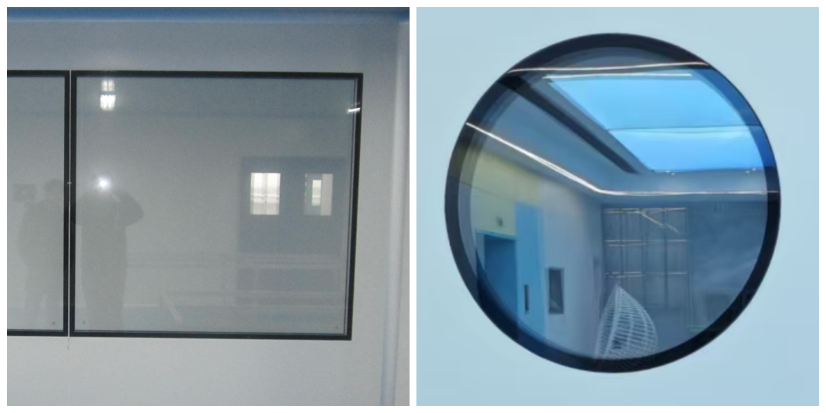 Double Layer Insulated Cleanroom Window Double Layer Insulated Cleanroom Window