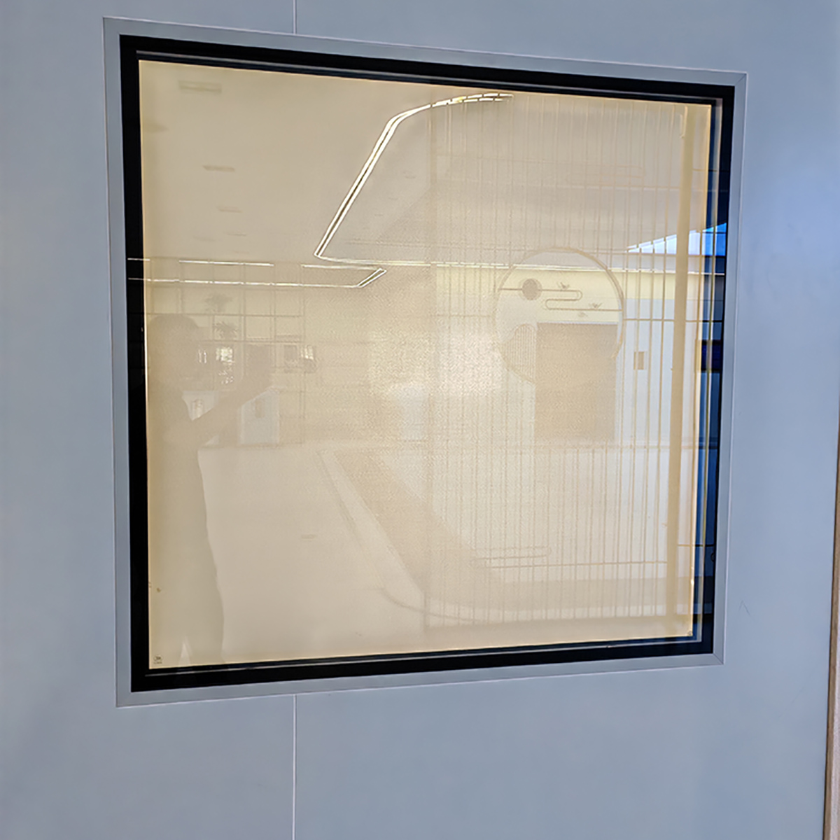 Clean room window Clean room window