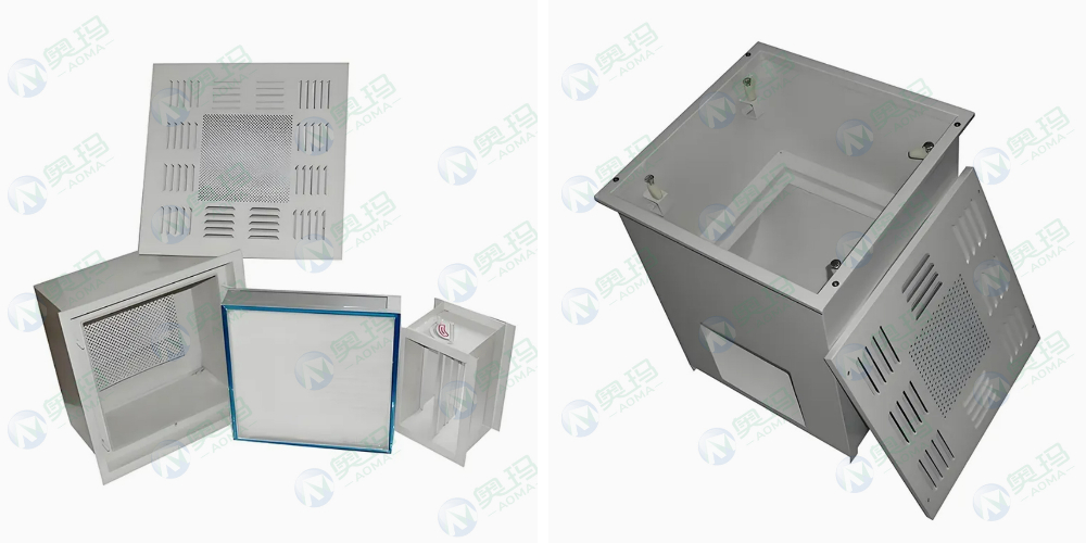 Modular high-efficiency air distribution grille Modular high-efficiency air distribution grille