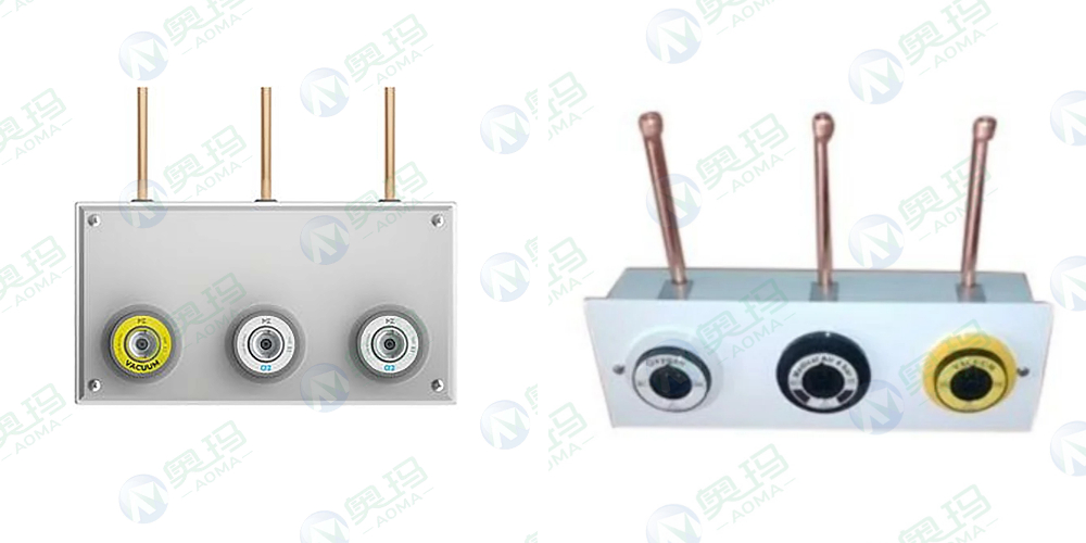 Modular Cabinet For Medical Gas Supply With Several Terminals Modular Cabinet For Medical Gas Supply With Several Terminals