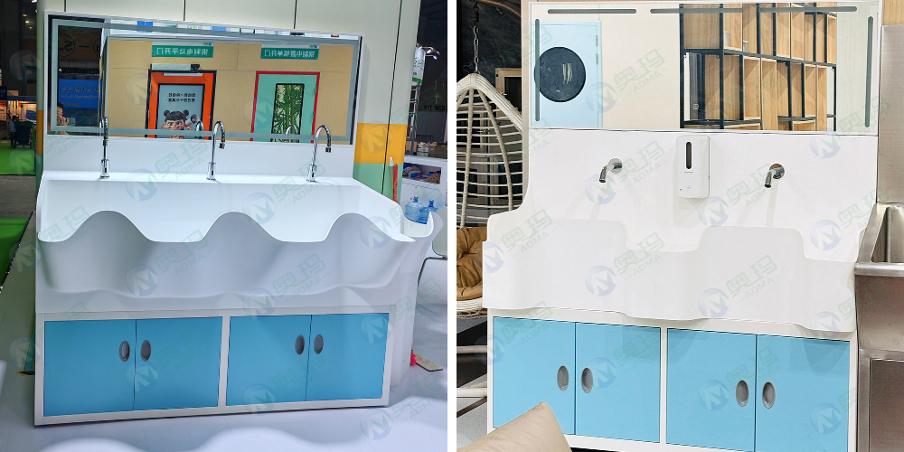 Antibacterial acrylic medical sink