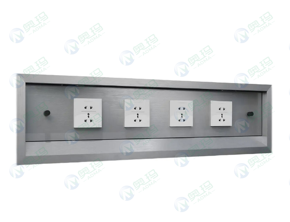 Stainless Steel Cleanroom Outlet Box Stainless Steel Cleanroom Outlet Box