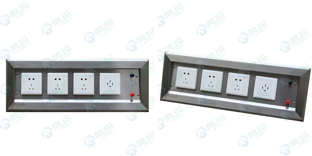 Stainless Steel Cleanroom Outlet Box Stainless Steel Cleanroom Outlet Box