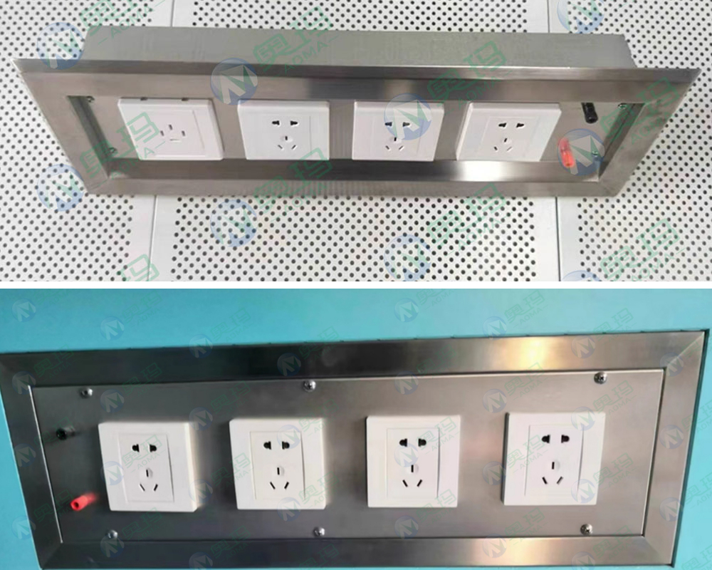 Metal boxes for sockets Metal boxes for sockets