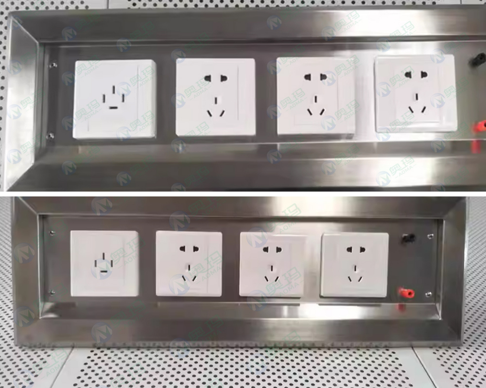 Metal boxes for sockets Metal boxes for sockets