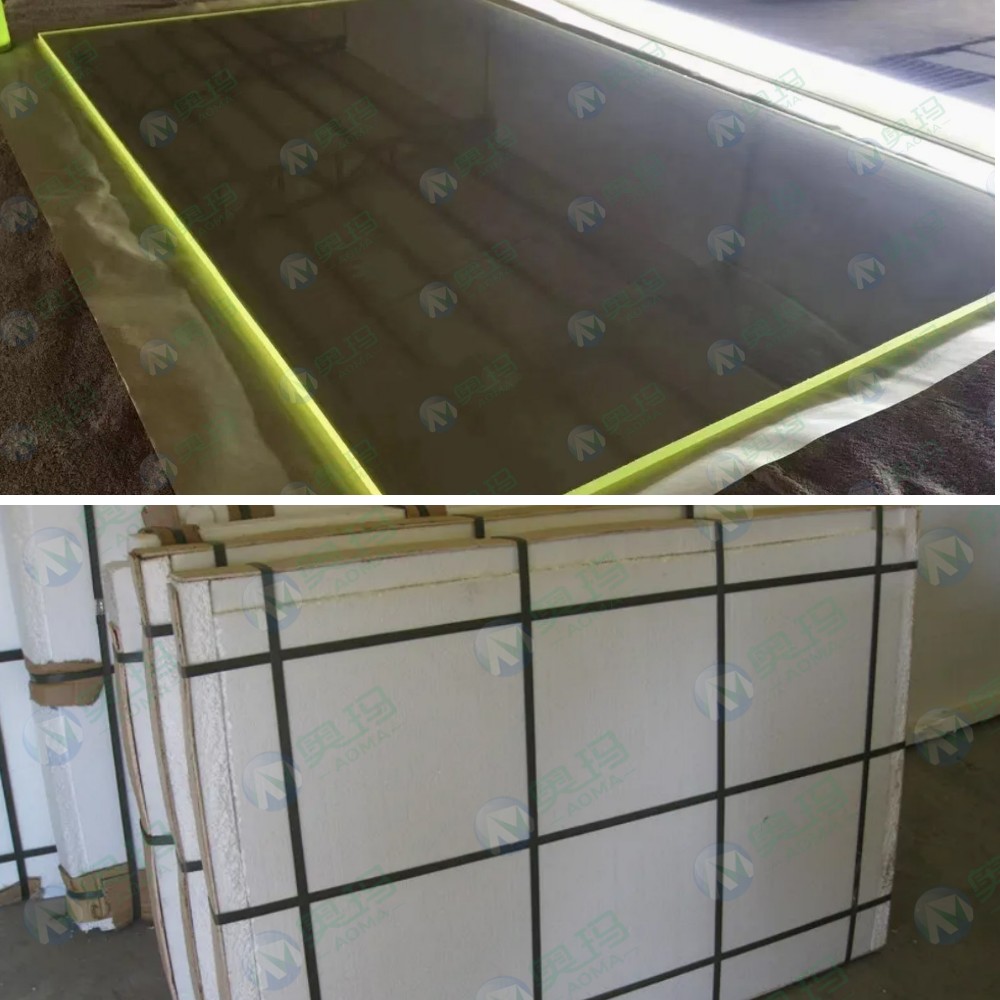 Lead protective glass