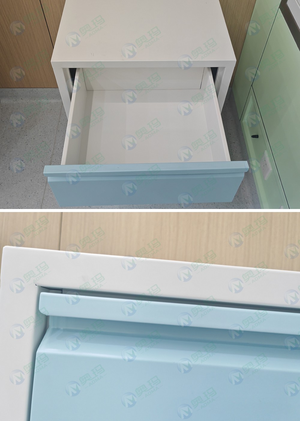 Medical bedside table