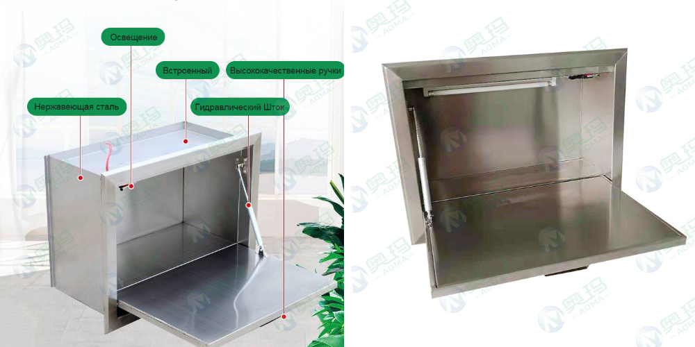 Built-in Steel Desk Built-in Steel Desk