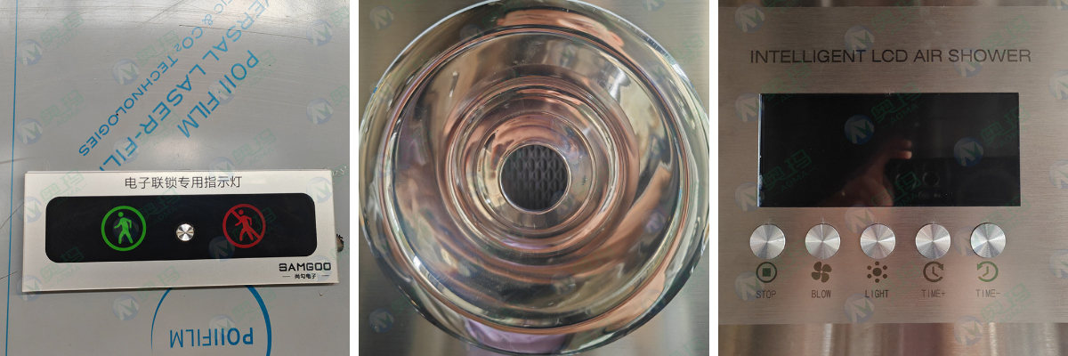 Double Shower with Dual Air Flow