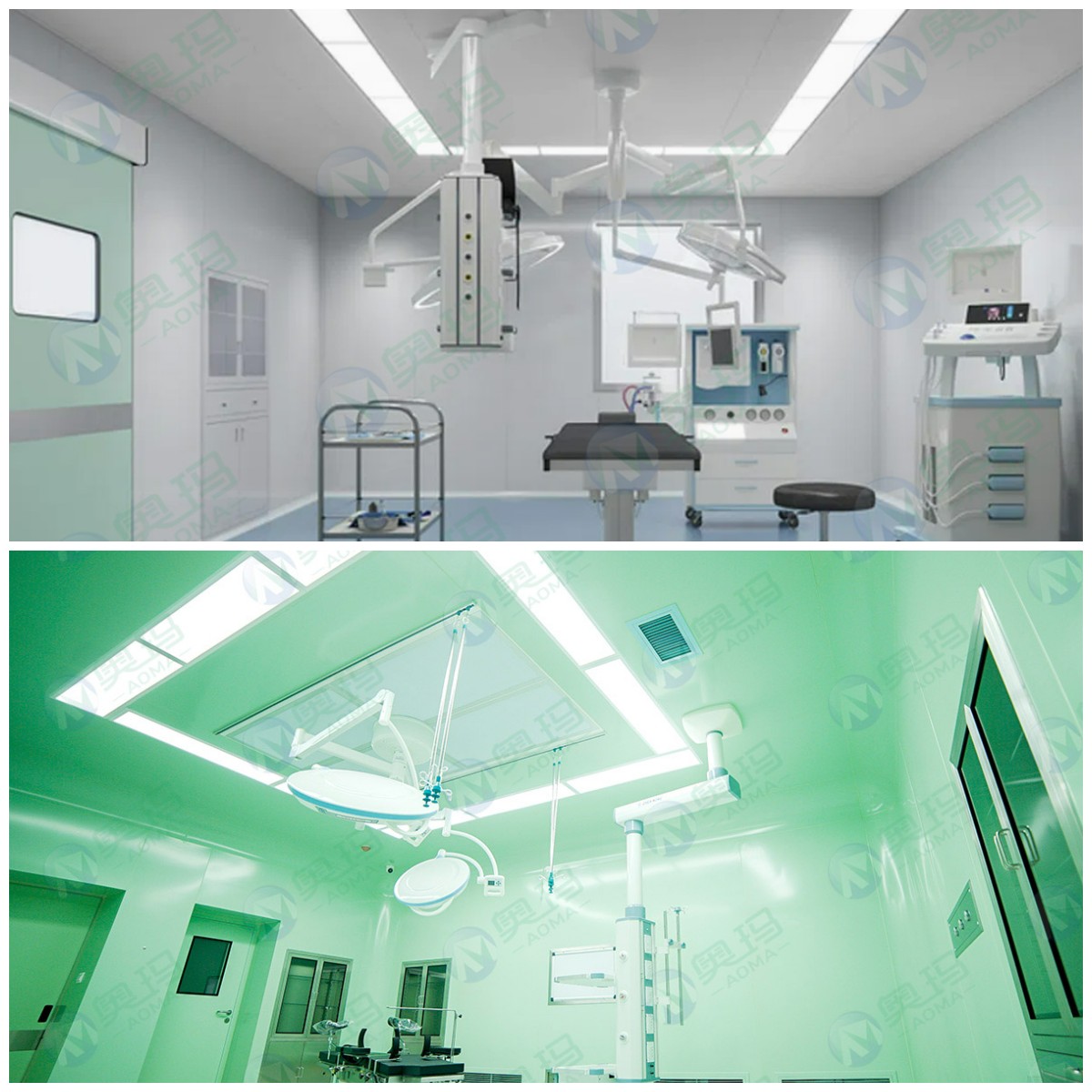 Laminar air flow ceiling system Laminar air flow ceiling system